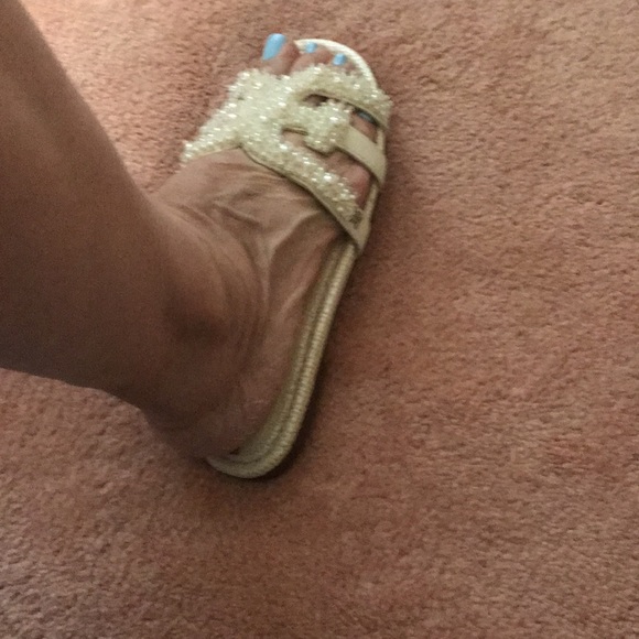 Sam Edelman beautiful flats with bead and pearls - Picture 14 of 15